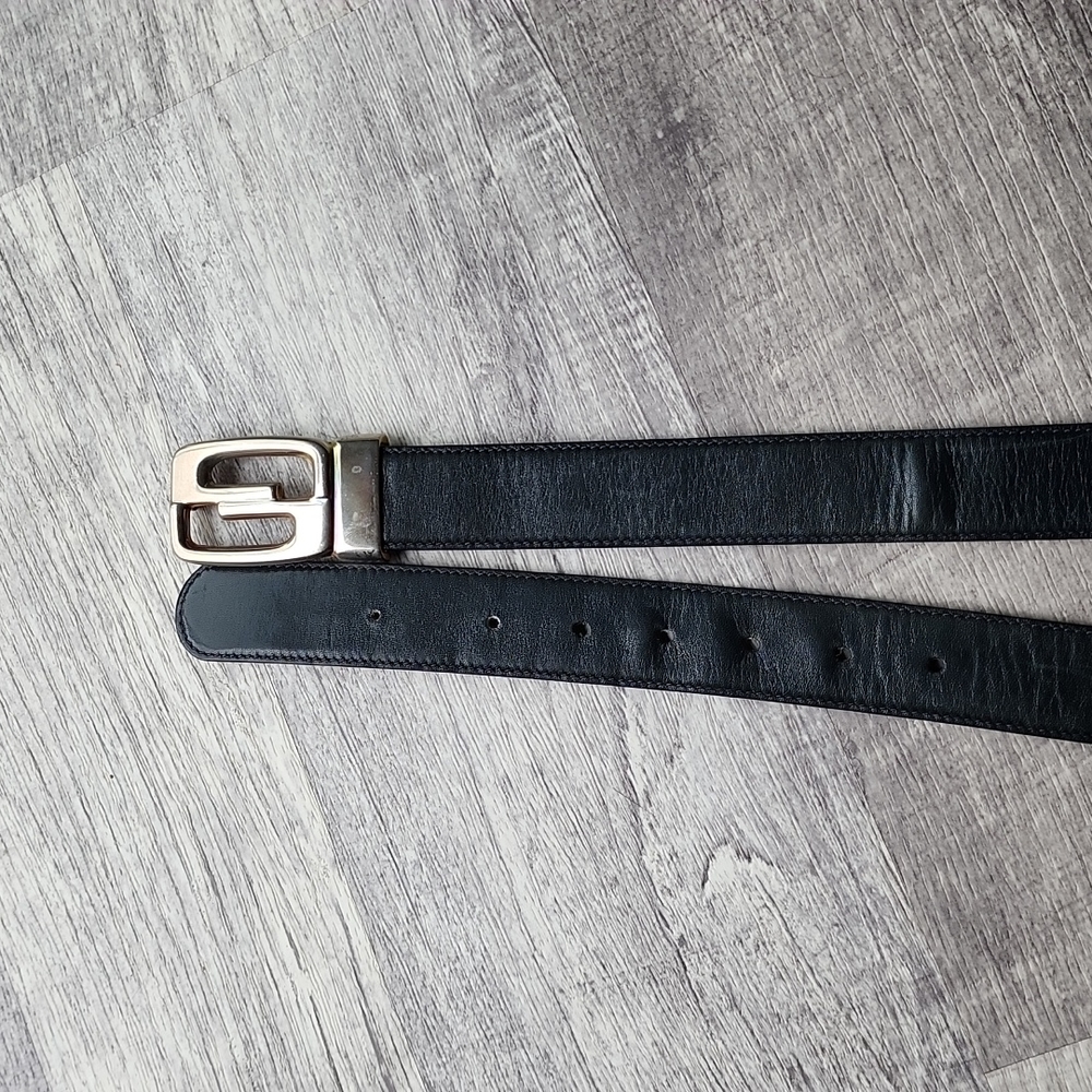 Gucci Parfums Italy Mod. Brev. Vintage Black Leather … Gem